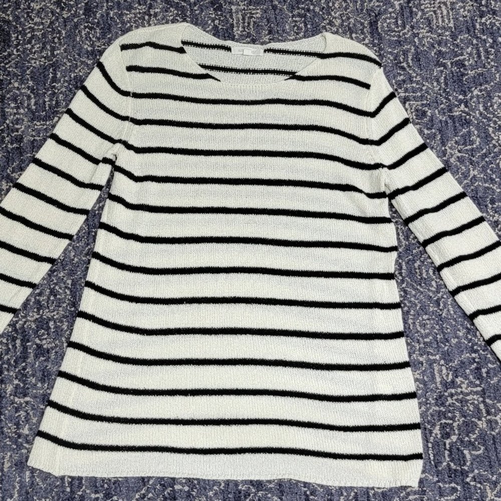 August Mist Striped Top